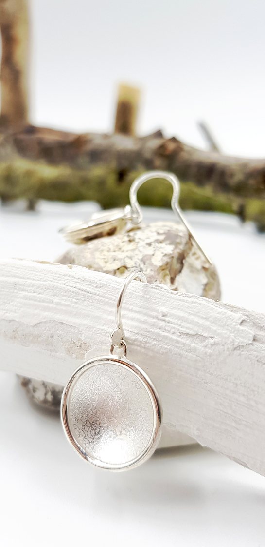 COSSE MOBILE boucles d oreilles GM ST19099 argent925 poli guilloche LemairePatricia 3x17cmret 2