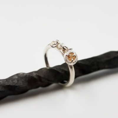 PRECIEUSE BRANCHETTE bague ST23116 argent925 tourmalineMadagascar PatriciaLemaire T56 5