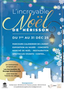 flyer L INCROYABLE NOEL DE HERISSON